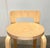 Mid-Century Modern K65 High Chair Barstools by Alvar Aalto for Artek, Finland, 2017, Set of 3 For Sale - Image 10 of 18