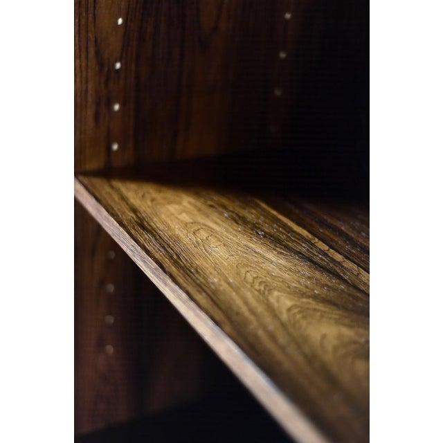 Danish Modern Rosewood Bookcase with Bar by Erik Brouer for Brouer Møbelfabrik, 1960s For Sale - Image 9 of 18