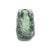 Kenneth Ludwig Chicago Emerald Crystalized Glass Vase- Small For Sale - Image 4 of 11