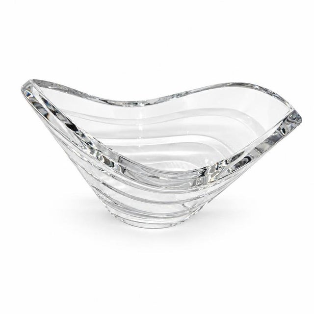 Wave Glass Bowl by Thomas Bastide for Baccarat For Sale - Image 3 of 8