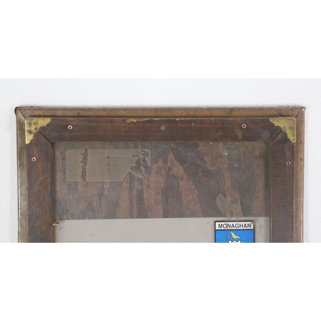 Mid 20th Century Vintage Irish Mac Cionaoit Poster Billboard Frame For Sale - Image 5 of 8