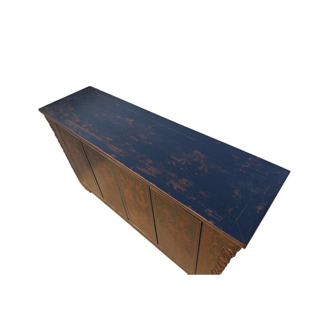Chinese 20th Century Chinese Carved Sideboard For Sale - Image 3 of 4