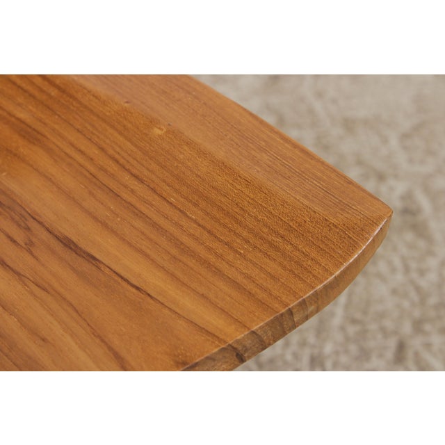 Set of 6 George Nakashima Style Conoid Dining Room Chairs For Sale - Image 15 of 18