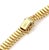 Mid 20th Century 14k Yellow Gold Multi Bar Bead Drape Statement Necklace Vintage For Sale - Image 4 of 4