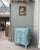 Small parisian sideboard dating from the 1940s. With its compact dimensions and attractive blue-gray color, this small...