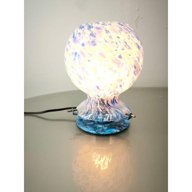 Table Lamp in Murano Glass For Sale - Image 4 of 17