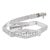 Stunning Natural Diamond 14K Solid White Gold Bracelet STAMPED: 14K Total Natural Round Diamonds Weight: Approx. 0.60...