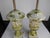 Green Early Marbro Urn Lamps With Green Painted Roman Ruins - a Pair For Sale - Image 8 of 13