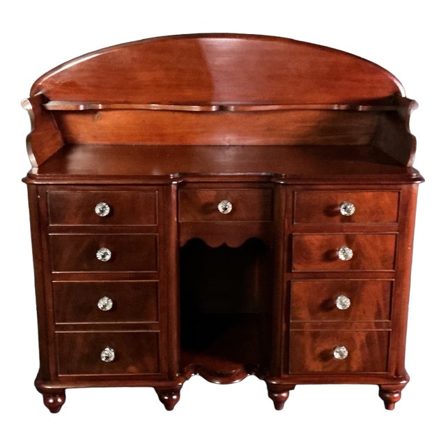 Antique Victorian Mahogany Chest, 1870 For Sale