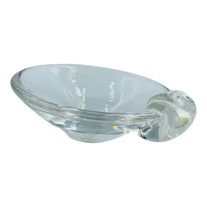 Mid 20th Century Steuben Crystal Modernist Bowl Ashtray