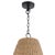 Coastal Regina Andrew Summer Scalloped Rattan Outdoor Pendant, Large For Sale - Image 3 of 8