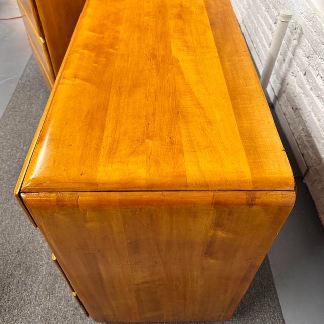 1950s 1950s Art Deco Stardust Dresser Set by Forest Furniture For Sale - Image 5 of 12