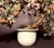 Celadon Large Vintage Chrysanthemum Hardstone Flower Bonsai Tree in Celadon Pot For Sale - Image 8 of 8