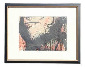 "Othello" Gestural Abstract Painting 1960s