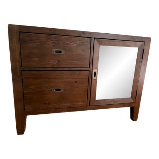 Morris Chocolate Brown Credenza For Sale