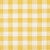 Sample - Schumacher Martina Plaid Indoor/Outdoor Fabric in Yellow For Sale