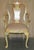 Antique Victorian Carved Walnut and Faux Marble Chairs, Set of 8 For Sale - Image 4 of 18