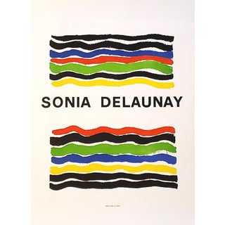 Sonia Delaunay, with Myself, Lithograph 1970 For Sale