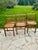 Brown Vintage Chairs by René Gabriel, 1950s, Set of 3 For Sale - Image 8 of 18