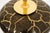 Baluster Shaped Table Lamps in Glazed Black and Gold Ceramic, Set of 2 For Sale - Image 10 of 18