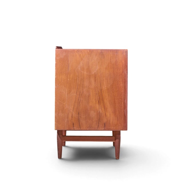 Sibast Furniture Arne Vodder for Sibast Mid Century Danish Teak Tambour Door Cabinet Credenza For Sale - Image 4 of 8