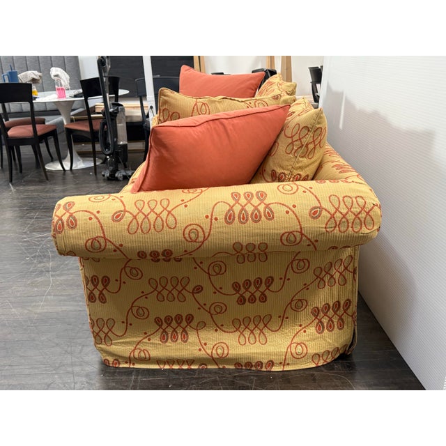 Early 21st Century Queen Size Shabby Chic Bespoke Sleeper Sofa For Sale - Image 5 of 12