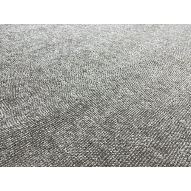 Rh Thana Performance Rug – 9' × 12' Oatmeal | Handwoven Wool Blend | Sculptural Pebbled Texture For Sale - Image 10 of 18