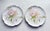 Ceramic Mid-20th-Century Japanese Porcelain Dessert Plates With Peony Pattern - a Pair For Sale - Image 7 of 8