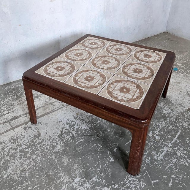 Mid-Century Teak and Tiled Coffee Table from G-Plan For Sale - Image 5 of 12