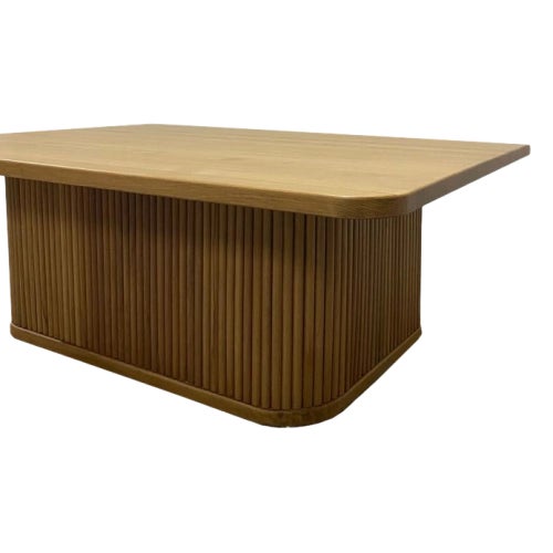 Solid Beech Tree Coffee Table For Sale - Image 4 of 4