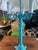 1970s 1970s Bright Blue Tall Table Lamp For Sale - Image 5 of 7