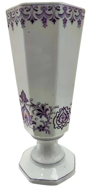 Art Nouveau Porcelain Vase, 1890s