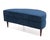 Mid Century Half Moon Lounge Chair & Ottoman After Adrian Pearsall Satellite Havana Knoll Fabric For Sale - Image 15 of 18