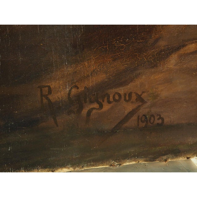 Napoleon and His Troops, a Large Antique Oil on Canvas Painting, 96.5 X 78 In For Sale - Image 11 of 18