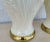 Metal Paul Hanson Ceramic Table Lamps Iris Flowers - a Pair For Sale - Image 7 of 10