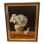 Danielle Bussone Original Still Life Oil Painting "White Petunias" - Framed 2004 For Sale