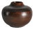 Brown Salt-Glazed Stoneware Vase by Arthur Andersson for Wallåkra For Sale