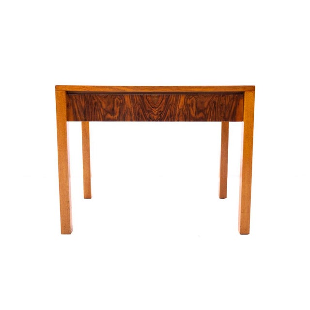 Mid-20th-century Art Deco coffee table, Poland. In very good condition, after professional renovation. Dimensions: height...