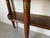 Large- French Art Deco Empire Style Mahogany & Green Marble Top Two-Tier Demilune Console Table For Sale - Image 14 of 17