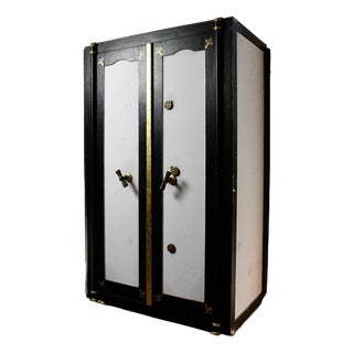 Floor Safe with 2 Doors in Iron, 1800s For Sale