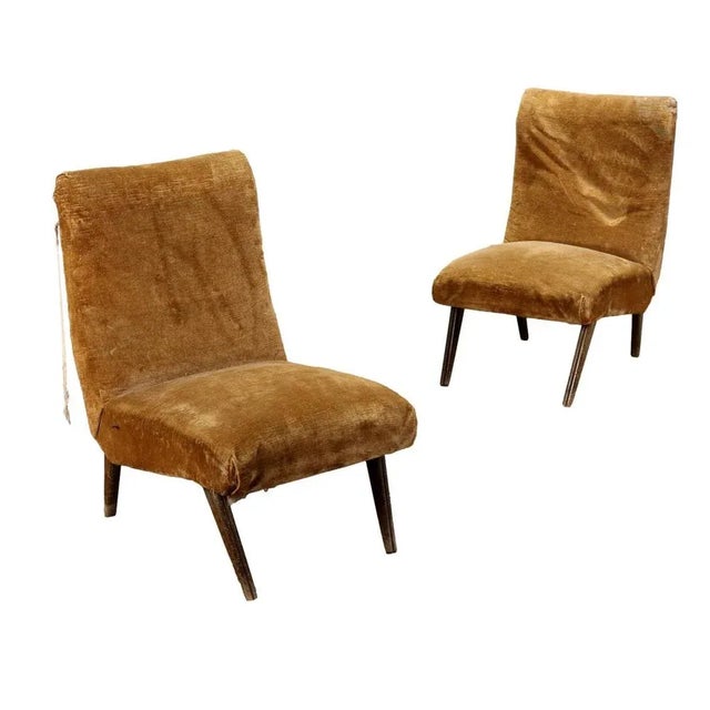 Set of Vintage Lounge Chairs, 1950s For Sale - Image 9 of 9