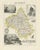 Map of Aveyron France with Rodez and Millau and Wine Routes, 1800s For Sale - Image 9 of 10