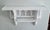 Moroccan Moroccan Handcrafted Wooden Wall Shelf, White For Sale - Image 3 of 9