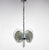 Art Deco Chrome & Glass Chandelier, 1920s For Sale - Image 15 of 15