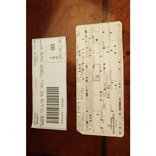 Henredon Henredon Aston Court Georgian Style Burled Mahogany Ten Drawer Dresser For Sale - Image 4 of 18