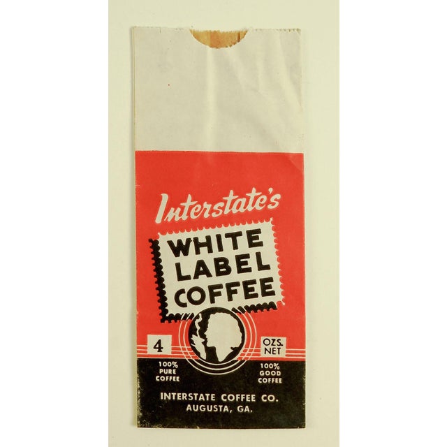 Circa 1940s Vintage Coffee Bags Set of 4 Chairish