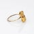 Victorian Antique Victorian Gold Nugget Conversion Ring 14k Vintage Mined Jewellery Estate size 5.5 For Sale - Image 3 of 5