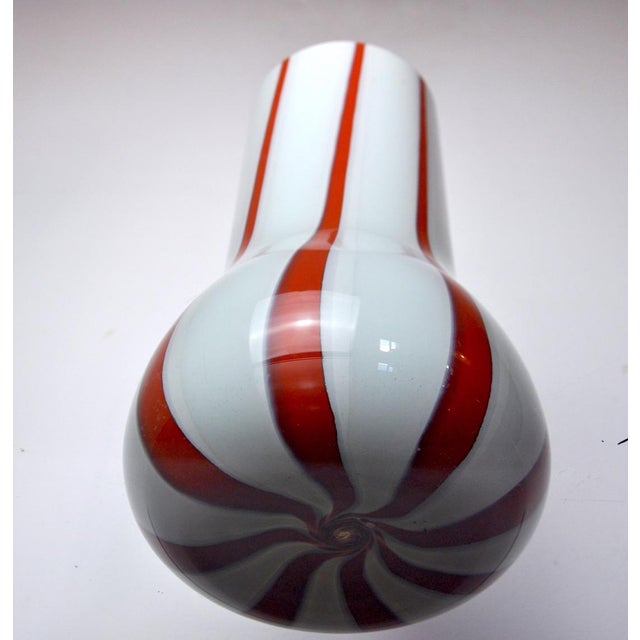 Lollipop Vase in Murano Glass, Italy, 1960s For Sale - Image 3 of 6