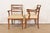 Brown Kindel Furniture Regency Carved Cherry Wood Armchairs, Pair For Sale - Image 8 of 12