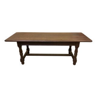 Vintage Monastery Table in Oak, 1960 For Sale